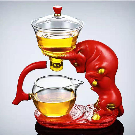 Juego de Té de Vidrio Automático para Sala de Estar - Image 3