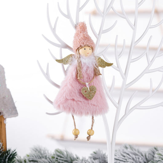 Adorno Navideño Muñeca Peluche para Árbol de Navidad - Image 4