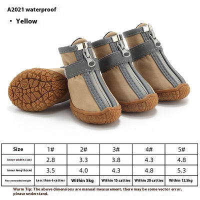 Botines Protectores para Perros: Impermeables, Antideslizantes y Transpirables - Image 6