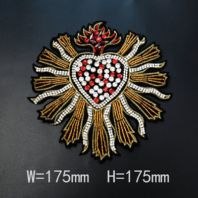 Parches Adhesivos de Corazón Cross Industrial Grande - Image 4