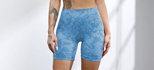 Conjunto Deportivo Mujer: Sostén Deportivo + Short Levantacaderas Yoga Sin Costuras - Image 10