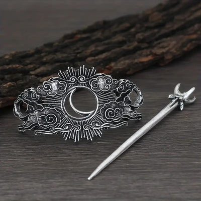 Broches Vikingos para Mujer de Aleación | Diseños de Animal, Luna y Nube - Image 16