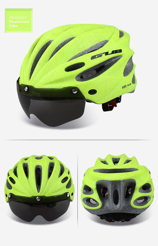 Casco de Ciclismo con Gafas Magnéticas Integradas - Image 8