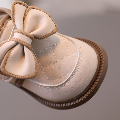 Zapatos de Bebé Niña con Moño de Algodón - Image 2
