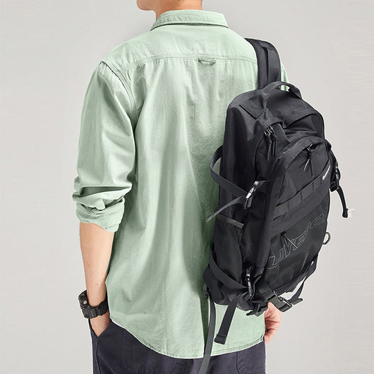 Camisa Overol Manga Larga con Diseño Moderno para Hombre - Image 17
