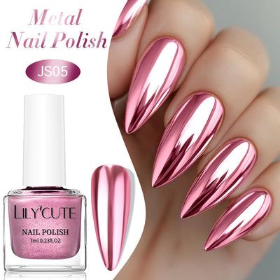 Esmalte de Uñas Espejo Metalizado Secado Rápido sin Horno - Image 10