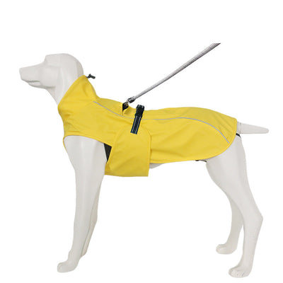 Impermeable Casual para Perros - Abrigo Resistente al Agua en Colores Sólidos - Image 9