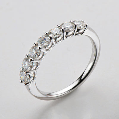 Anillo de Moissanita de 3mm Siete Estrellas - Diseño Minimalista y Elegante - Image 3