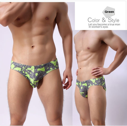 Calzoncillos Triangulares Estampado Camuflaje en Nylon para Hombre - Image 19