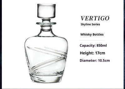 Botella de Whiskey de Cristal Grabada a Mano - Image 14