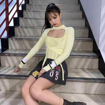 Blusa Ajustada de Manga Larga para Mujer - Image 11