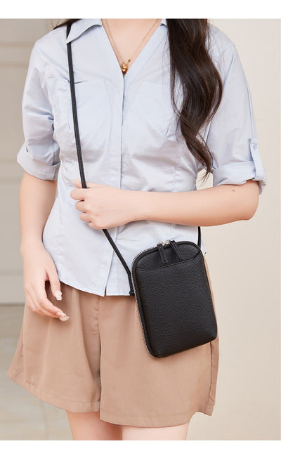 Bolso Bandolera Vertical para Mujer - Diseño Minimalista y Versátil - Image 16