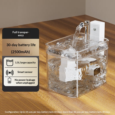 Fuente de Agua Inteligente para Gatos con Circulación Automática - Image 12