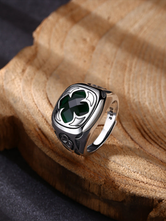 Anillo Abierto Retro Personalizado - Joya Trendy con Diseño Único - Image 9