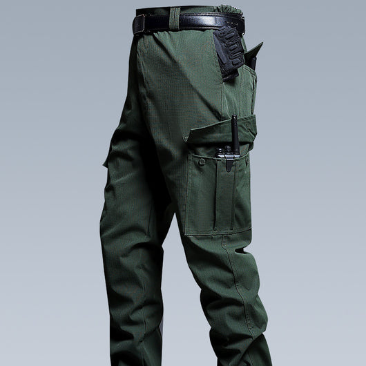 Pantalones Tácticos Multibolsillos Holgados de Trabajo Resistente - Image 10