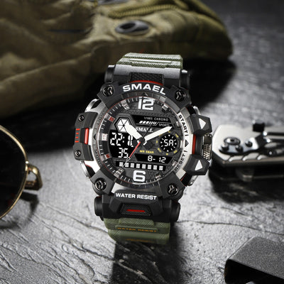 Reloj Deportivo Inteligente con Doble Pantalla Luminosa Resistente al Agua