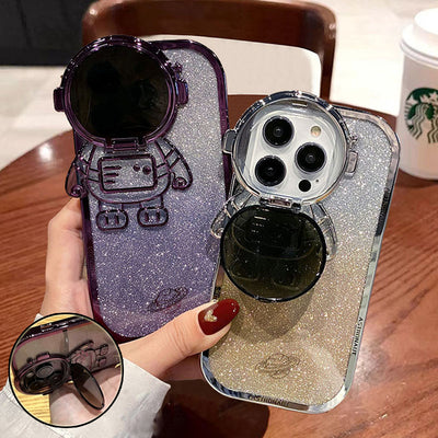 Funda Astronauta Brillo con Soporte de Cámara para iPhone 14, 13, 12, 11 Pro Max - Protección Invisible - Image 17