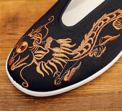 Zapatos Casuales Hombre con Suela Suave y Bordado Artesanal - Image 12