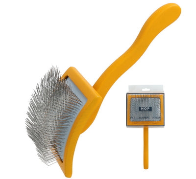 Peine Deslanador de Madera con Cuchilla de Aire y Aguja para Mascotas - Image 11