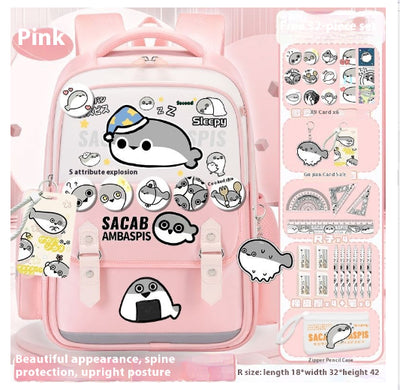 Mochila Escolar Ergonómica Turtle - Gran Capacidad y Alivio de Carga - Image 7