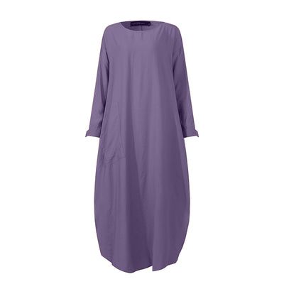 Vestido Camisa de Manga Larga - Image 13