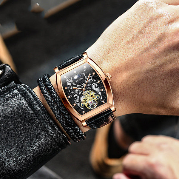 Reloj Mecánico Automático con Diseño Hueco
