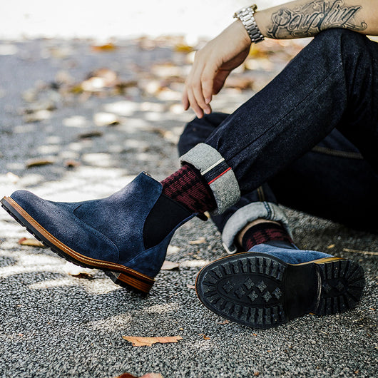 Botas Brogue Artesanales de Cuero Frosted para Hombre - Estilo Británico Clásico - Image 5