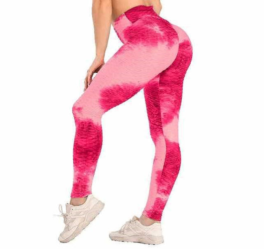 Pantalones de Chándal Tie-Dye Cintura Alta y Ajustados - Image 7