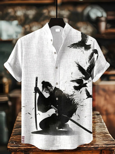 Cardigan Camisa Cuello Clásico con Botones para Hombre - Image 6