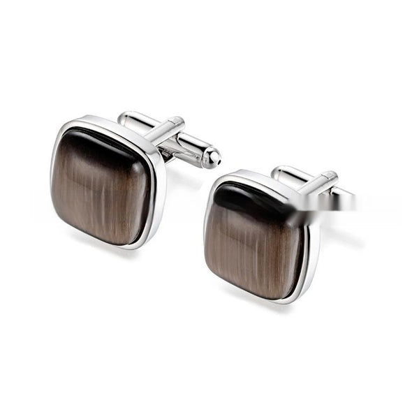 Gemelos de Ópalo Premium para Hombre - Accesorios de Lujo para Camisa Francesa