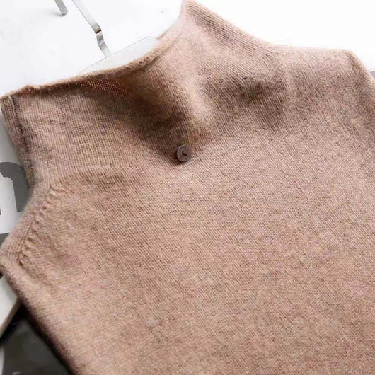 Polera Cuello Alto Básica Mujer - Ajuste Perfecto - Image 5