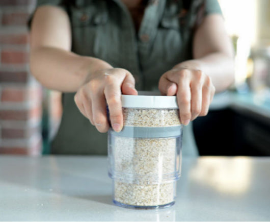 Recipiente Hermético Retráctil para Conservar Alimentos