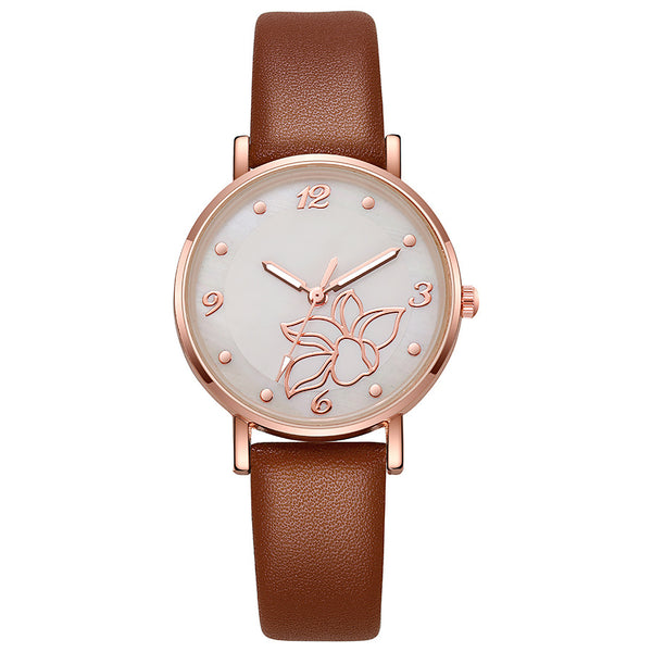 Reloj Digital de Esfera Blanca Clásico - Image 3