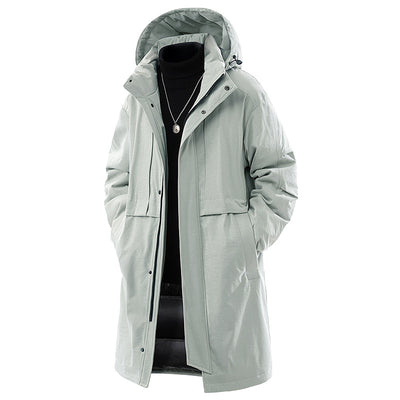 Abrigo Hombre Suelto Impermeable Moderno y Cálido - Image 5