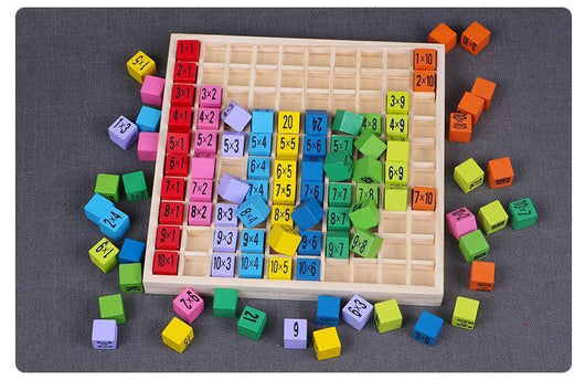 Tabla de Multiplicación Montessori de Madera - Image 4