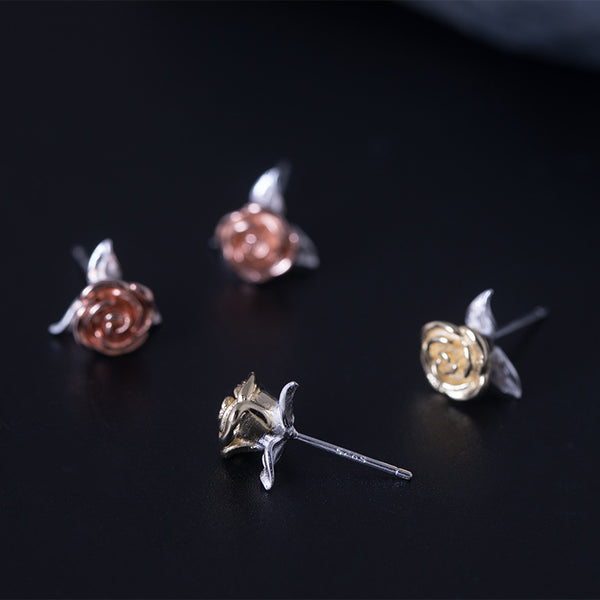 Pendientes de Rosa: Joyería Elegante y Creativa