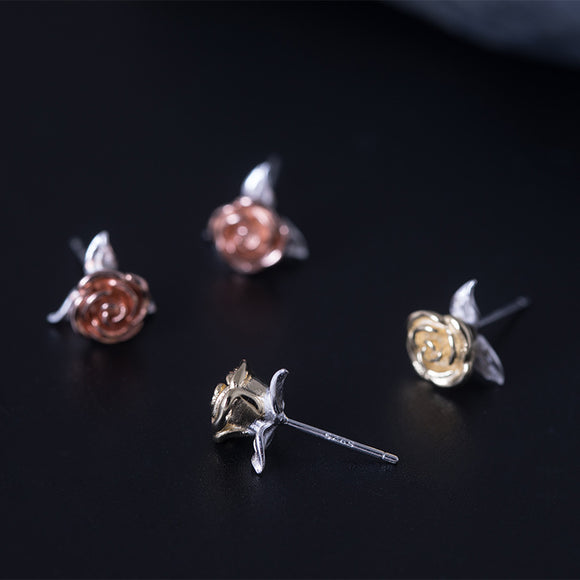 Pendientes de Rosa: Joyería Elegante y Creativa