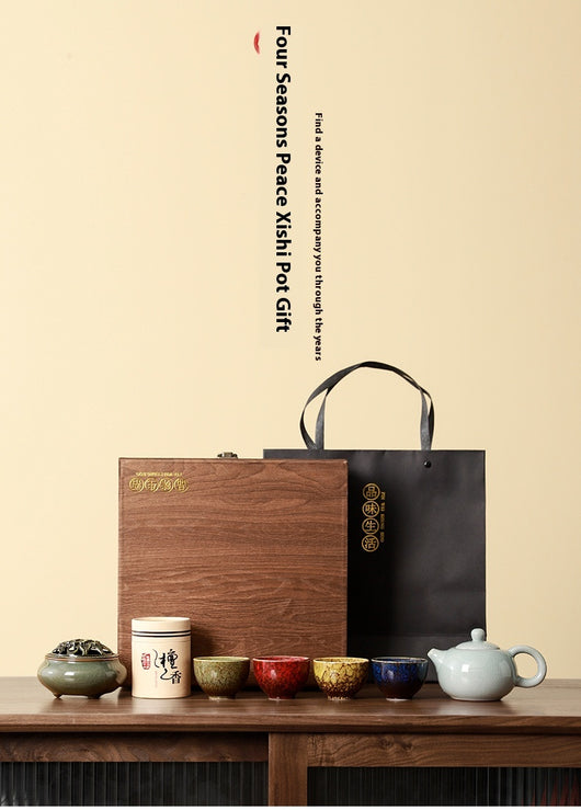 Juego de Té Porcelana Fina - Regalo Corporativo y Cultural - Image 8