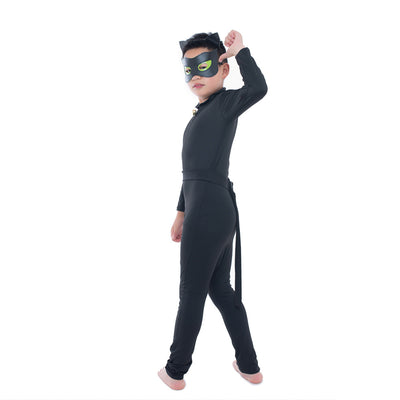 Disfraz de Gato Negro para Halloween - Traje Infantil - Image 9