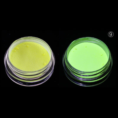 Polvo Espejo Mágico Luminoso 12 Colores - Efecto Fluorescente para Uñas - Image 12