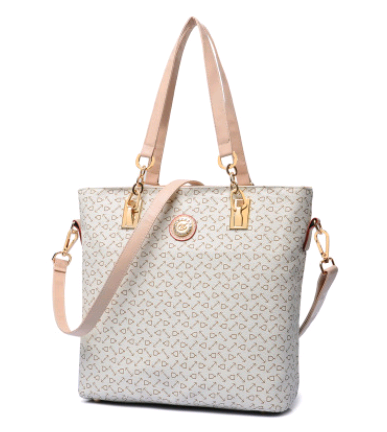Bolsa Madre Convertible con Patrón de Flechas - Set 5 Piezas Estilo Europeo - Image 2