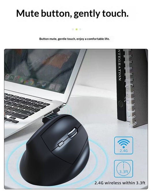 Ratón Inalámbrico Vertical Ergonómico Bluetooth - Image 29