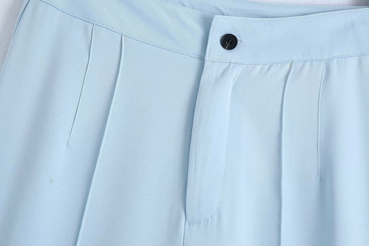Traje Ejecutivo Cruzado con Pantalón Recto - Image 21