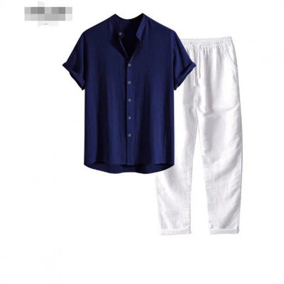 Conjunto Estampado Moderno para Hombre - Playera y Pantalón - Image 7