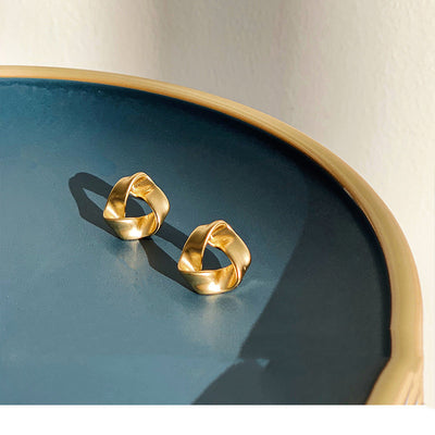 Aretes de Metal Irregulares de Alta Calidad - Image 10