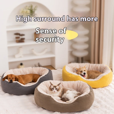 Cama Térmica para Gatos con Forro Polar Desmontable y Lavable