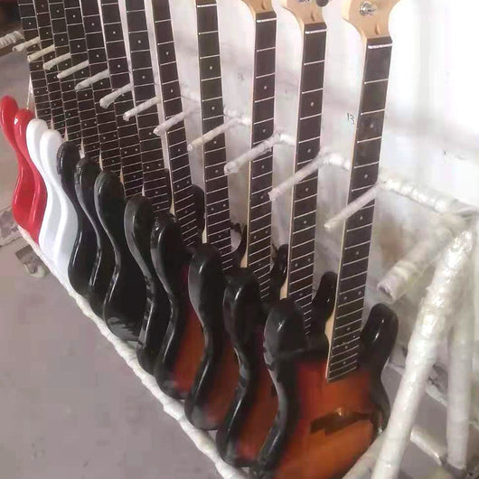 Guitarra Eléctrica Estilo ST Lightning Multicolor para Principiantes - Image 9
