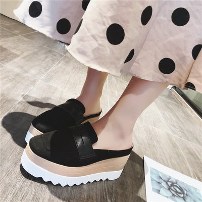 Sandalias Cómodas de Suela Gruesa Tipo Esponja sin Tacón - Image 11