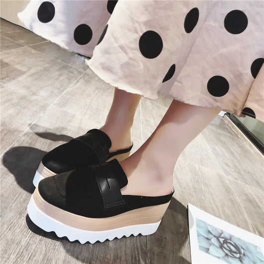 Sandalias Cómodas de Suela Gruesa Tipo Esponja sin Tacón - Image 11