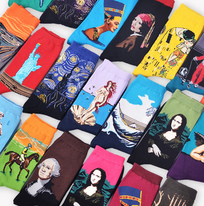Calcetines con Diseños Artísticos